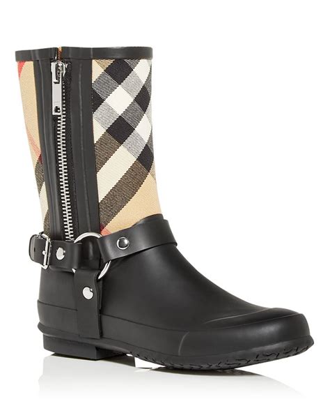 Burberry Women's Zane Vintage Check Rain Boots